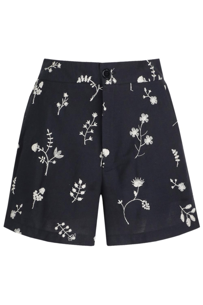 SALERNO SHORTS 25ZFXJ11 001 BLACK